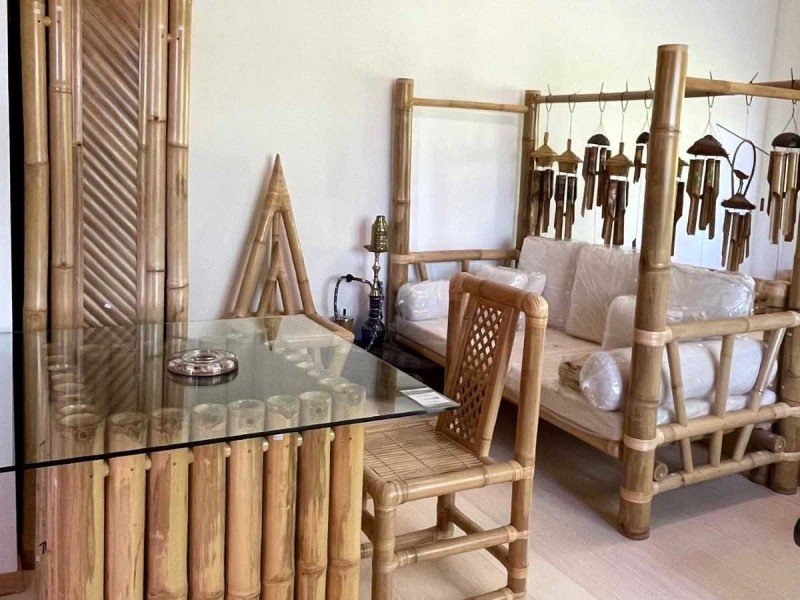 Exotische Bambusmöbel aus Bali für Garten und Wohnbereich