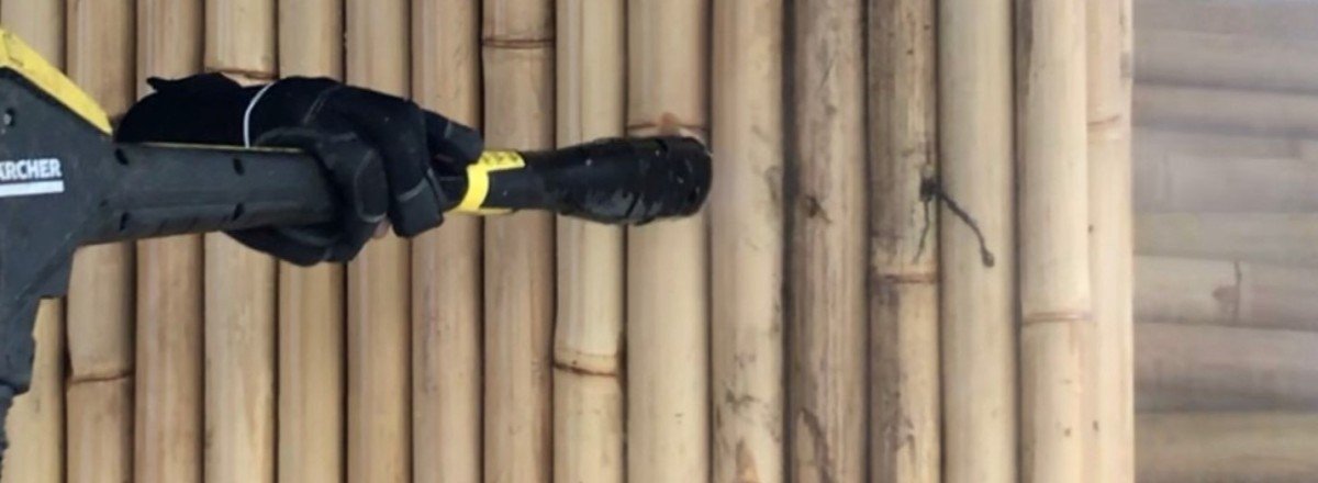 Pflegehinweise für Bambuszaun im Aussenbereich